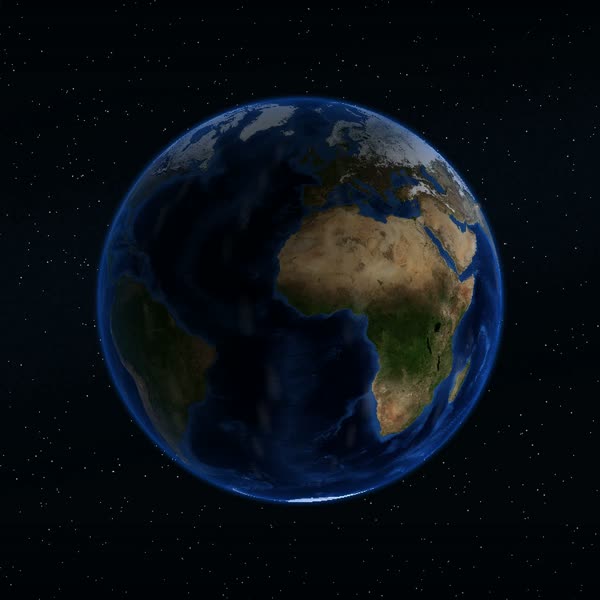 Globo central da apresentação